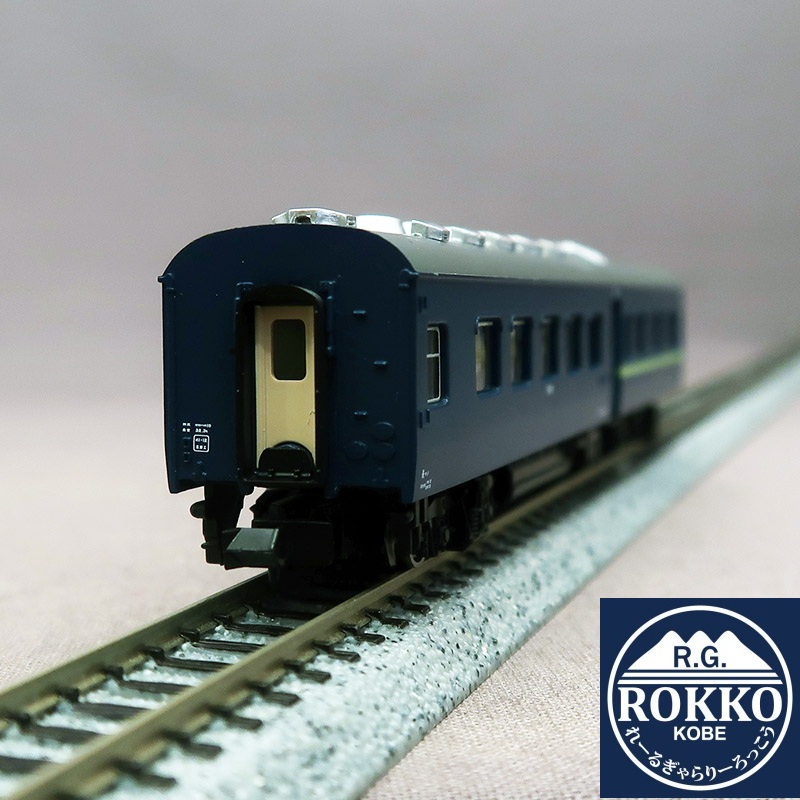 (A9324) JNR Orohane 10-5 (blue + light green stripe, Nagano Depot)