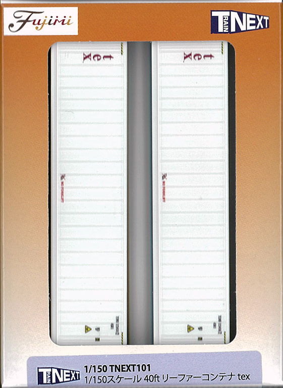 FUJIMI (TNEXT101) 40ft reefer container tex