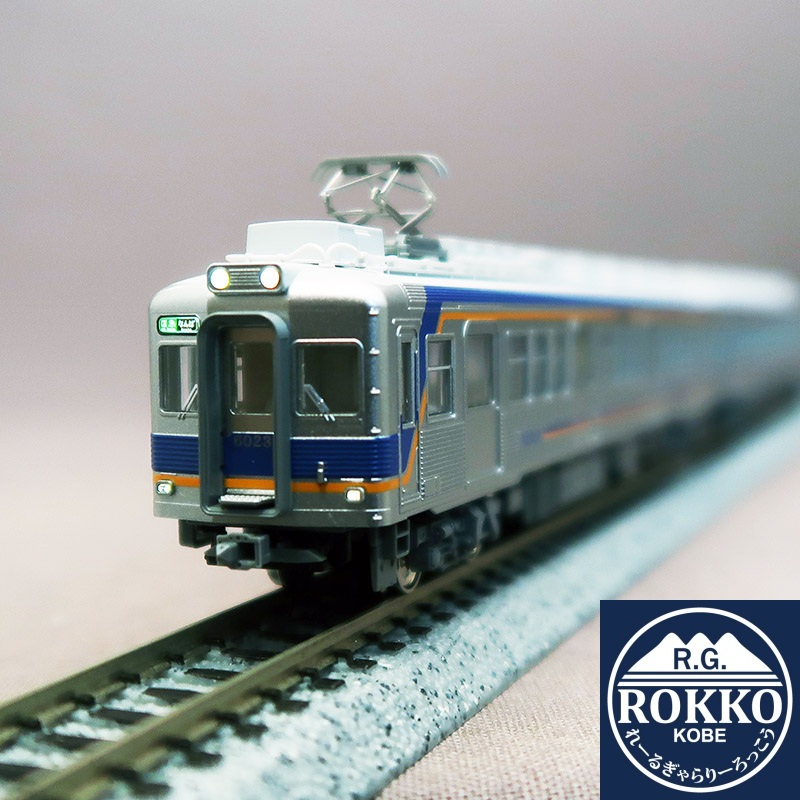 (10-2099) Nankai 6000 series (current paint color) 8Cars ※Equipped with a new slotless motor