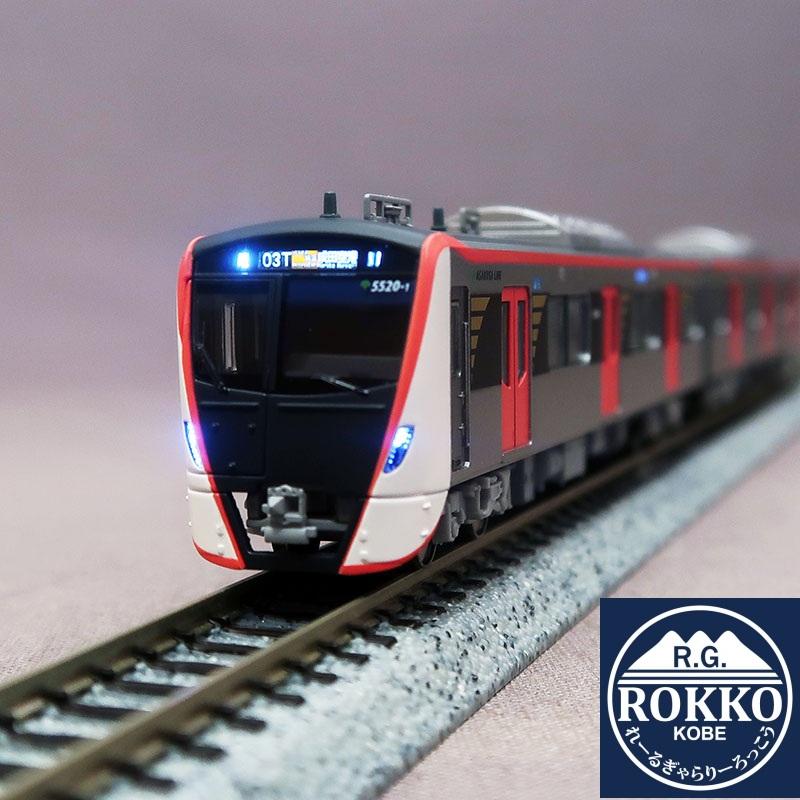 (6086) Toei Asakusa Line 5500 series (late model with antenna) 8 Cars