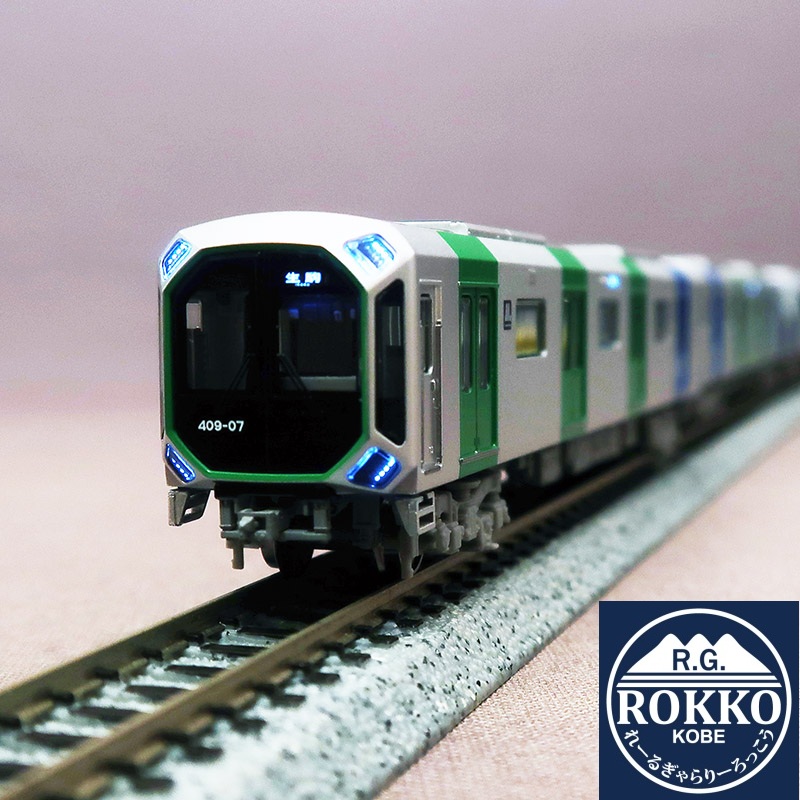 (6094) Osaka Metro 400 series (406-07 formation/Ikoma) 6 cars
