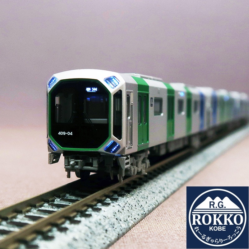 (6093) Osaka Metro 400 series (406-04 formation/Yumeshima) 6 cars