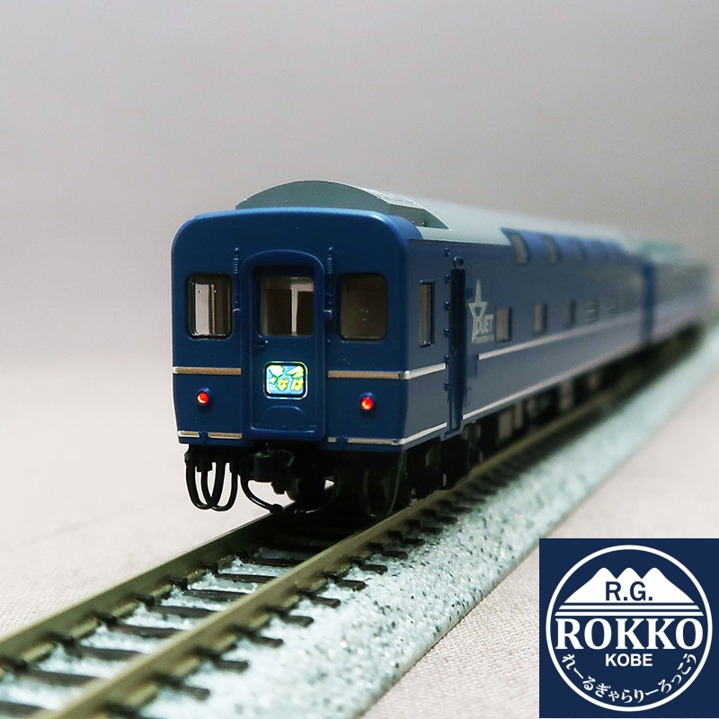 (98858+98859) JR 24 Series 25 Type Express Sleeper Car Naha 10 Cars Set