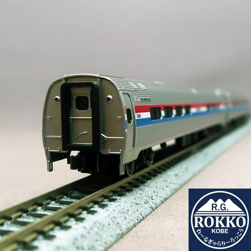 (106-8020+6293+6294) Amtrak F40PH w/Ditchlights+Superliner I Phase3 10 Cars Set