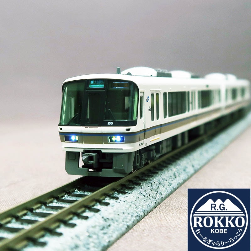 ※Re-release (10-1491S+1492) JR 221 Series Renewed (Yamatoji Rapid) 8Cars Set ※Equipped with a new slotless motor