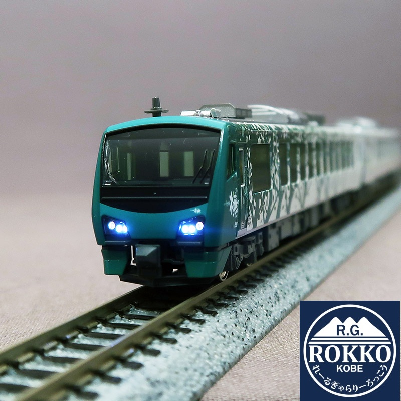 ※Improved product (10-2073) JR HB-E300 Series Resort Shirakami (Buna) 4Cars ※Equipped with a new slotless motor