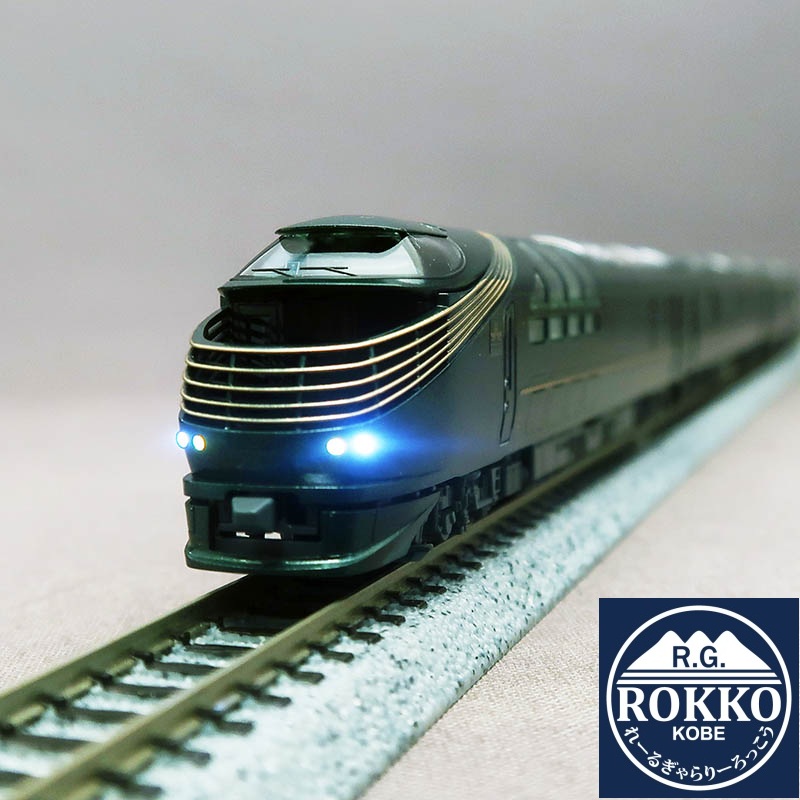 (10-1965+1966) JR 87 series TWILIGHT EXPRESS Mizukaze 10 Cars Set ※Equipped with a new slotless motor