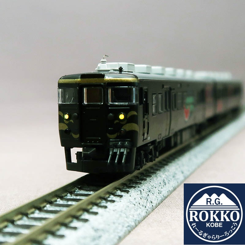 (A6621) Ainokaze Toyama Railway 413 series (Toyama Emaki) 3Cars