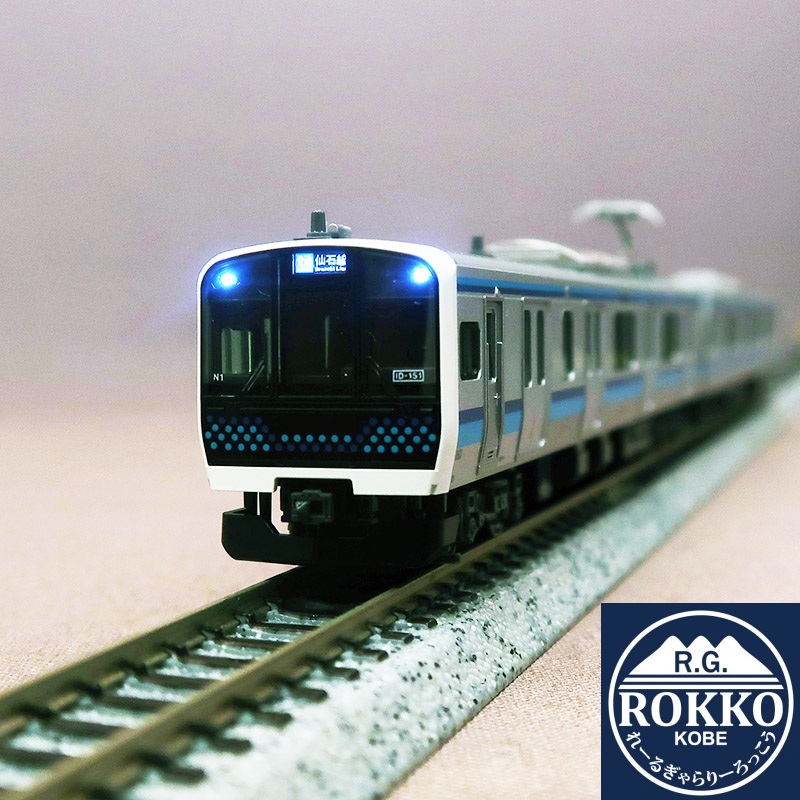 (10-1948) JR E131 Sereis -800 Senseki Line 4Cars ※Equipped with a new slotless motor