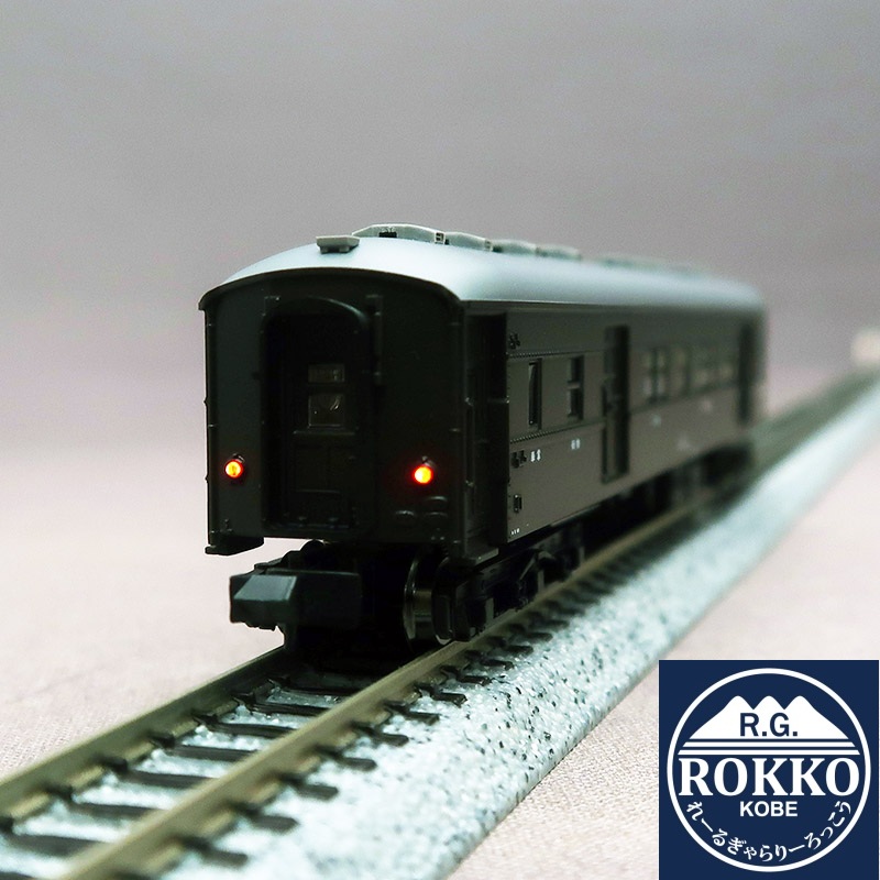 (A6986) JNR Mayuni 78-21 (grape color No. 1) Oku Passenger Car Depot