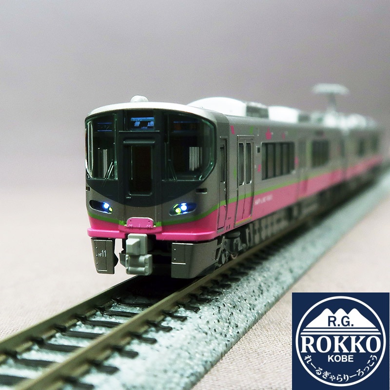 (10-2013) Hapi-Line Fukkui521Series (Standard paint color) 2Cars ※Equipped with a new slotless motor