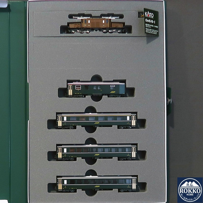 RG-Rokko / (10-1987) Ge6/6-I Rhaetian Crocodile + Alpine Green